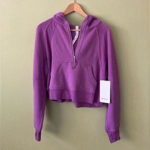 NWT Lululemon Scuba Oversized 1/2 Zip Hoodie xs/s